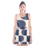 A Minimalist Pattern With Simple Lines And Shapes, Creating A Clean And Modern Aesthetic 04 Scoop Neck Skater Dress