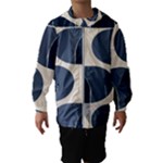 A Minimalist Pattern With Simple Lines And Shapes, Creating A Clean And Modern Aesthetic 04 Kids  Hooded Windbreaker