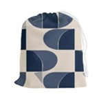 A Minimalist Pattern With Simple Lines And Shapes, Creating A Clean And Modern Aesthetic 04 Drawstring Pouch (2XL)