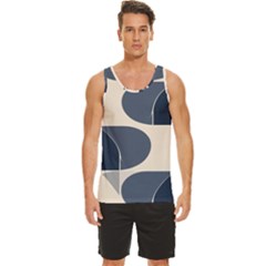 Men s Wide Collar Tank Top 