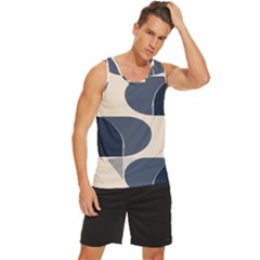 Men s Wide Collar Tank Top 