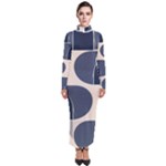 A Minimalist Pattern With Simple Lines And Shapes, Creating A Clean And Modern Aesthetic 04 Turtleneck Maxi Dress