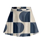 A Minimalist Pattern With Simple Lines And Shapes, Creating A Clean And Modern Aesthetic 04 Mini Flare Skirt