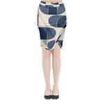 A Minimalist Pattern With Simple Lines And Shapes, Creating A Clean And Modern Aesthetic 04 Midi Wrap Pencil Skirt