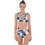 A Minimalist Pattern With Simple Lines And Shapes, Creating A Clean And Modern Aesthetic 04 Bandaged Up Bikini Set 