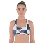 A Minimalist Pattern With Simple Lines And Shapes, Creating A Clean And Modern Aesthetic 04 Cross Back Sports Bra