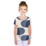 A Minimalist Pattern With Simple Lines And Shapes, Creating A Clean And Modern Aesthetic 04 Kids  One Piece T-Shirt