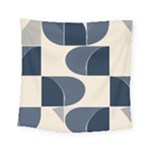 A Minimalist Pattern With Simple Lines And Shapes, Creating A Clean And Modern Aesthetic 04 Square Tapestry (Small)