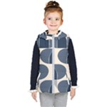 A Minimalist Pattern With Simple Lines And Shapes, Creating A Clean And Modern Aesthetic 04 Kids  Hooded Puffer Vest