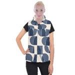 A Minimalist Pattern With Simple Lines And Shapes, Creating A Clean And Modern Aesthetic 04 Women s Button Up Vest