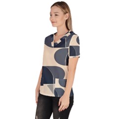 Women s V-Neck Scrub Top 