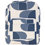 A Minimalist Pattern With Simple Lines And Shapes, Creating A Clean And Modern Aesthetic 04 Full Print Backpack