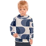 A Minimalist Pattern With Simple Lines And Shapes, Creating A Clean And Modern Aesthetic 04 Kids  Hooded Pullover