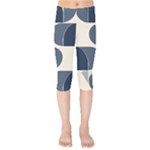 A Minimalist Pattern With Simple Lines And Shapes, Creating A Clean And Modern Aesthetic 04 Kids  Capri Leggings 