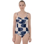 A Minimalist Pattern With Simple Lines And Shapes, Creating A Clean And Modern Aesthetic 04 Sweetheart Tankini Set