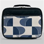 A Minimalist Pattern With Simple Lines And Shapes, Creating A Clean And Modern Aesthetic 04 Lunch Bag