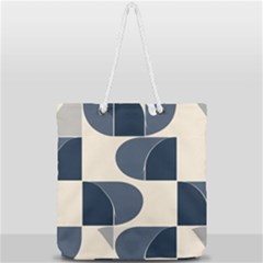 Full Print Rope Handle Tote (Large) 