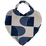 A Minimalist Pattern With Simple Lines And Shapes, Creating A Clean And Modern Aesthetic 04 Giant Heart Shaped Tote