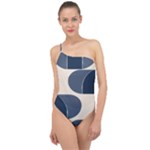 A Minimalist Pattern With Simple Lines And Shapes, Creating A Clean And Modern Aesthetic 04 Classic One Shoulder Swimsuit