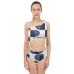 A Minimalist Pattern With Simple Lines And Shapes, Creating A Clean And Modern Aesthetic 04 Spliced Up Two Piece Swimsuit