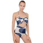 A Minimalist Pattern With Simple Lines And Shapes, Creating A Clean And Modern Aesthetic 04 Scallop Top Cut Out Swimsuit