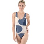 A Minimalist Pattern With Simple Lines And Shapes, Creating A Clean And Modern Aesthetic 04 High Leg Strappy Swimsuit