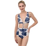 A Minimalist Pattern With Simple Lines And Shapes, Creating A Clean And Modern Aesthetic 04 Tied Up Two Piece Swimsuit