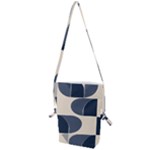 A Minimalist Pattern With Simple Lines And Shapes, Creating A Clean And Modern Aesthetic 04 Folding Shoulder Bag