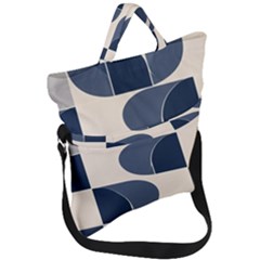 Fold Over Handle Tote Bag 