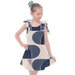 A Minimalist Pattern With Simple Lines And Shapes, Creating A Clean And Modern Aesthetic 04 Kids  Tie Up Tunic Dress