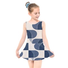 Kids  Skater Dress Swimsuit 