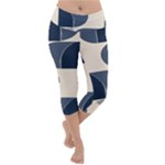 A Minimalist Pattern With Simple Lines And Shapes, Creating A Clean And Modern Aesthetic 04 Lightweight Velour Capri Yoga Leggings