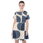 A Minimalist Pattern With Simple Lines And Shapes, Creating A Clean And Modern Aesthetic 04 Sailor Dress