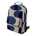 A Minimalist Pattern With Simple Lines And Shapes, Creating A Clean And Modern Aesthetic 04 Flap Pocket Backpack (Large)