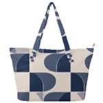 A Minimalist Pattern With Simple Lines And Shapes, Creating A Clean And Modern Aesthetic 04 Full Print Shoulder Bag