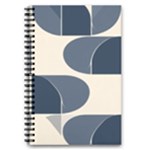 A Minimalist Pattern With Simple Lines And Shapes, Creating A Clean And Modern Aesthetic 04 5.5  x 8.5  Notebook