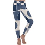 A Minimalist Pattern With Simple Lines And Shapes, Creating A Clean And Modern Aesthetic 04 Kids  Lightweight Velour Classic Yoga Leggings