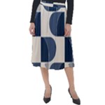 A Minimalist Pattern With Simple Lines And Shapes, Creating A Clean And Modern Aesthetic 04 Classic Velour Midi Skirt 