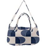 A Minimalist Pattern With Simple Lines And Shapes, Creating A Clean And Modern Aesthetic 04 Removable Strap Handbag