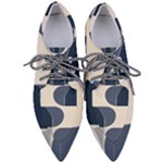 A Minimalist Pattern With Simple Lines And Shapes, Creating A Clean And Modern Aesthetic 04 Pointed Oxford Shoes