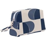 A Minimalist Pattern With Simple Lines And Shapes, Creating A Clean And Modern Aesthetic 04 Wristlet Pouch Bag (Large)