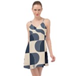 A Minimalist Pattern With Simple Lines And Shapes, Creating A Clean And Modern Aesthetic 04 Summer Time Chiffon Dress