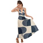 A Minimalist Pattern With Simple Lines And Shapes, Creating A Clean And Modern Aesthetic 04 Backless Maxi Beach Dress