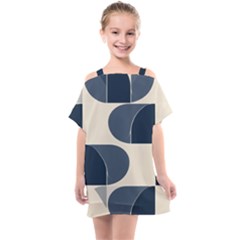 Kids  One Piece Chiffon Dress 