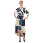 A Minimalist Pattern With Simple Lines And Shapes, Creating A Clean And Modern Aesthetic 04 Front Wrap High Low Dress