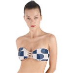 A Minimalist Pattern With Simple Lines And Shapes, Creating A Clean And Modern Aesthetic 04 Twist Bandeau Bikini Top