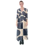 A Minimalist Pattern With Simple Lines And Shapes, Creating A Clean And Modern Aesthetic 04 Button Up Maxi Dress