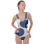 A Minimalist Pattern With Simple Lines And Shapes, Creating A Clean And Modern Aesthetic 04 Side Cut Out Swimsuit