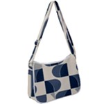 A Minimalist Pattern With Simple Lines And Shapes, Creating A Clean And Modern Aesthetic 04 Zip Up Shoulder Bag