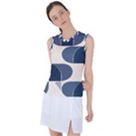 A Minimalist Pattern With Simple Lines And Shapes, Creating A Clean And Modern Aesthetic 04 Women s Sleeveless Sports Top